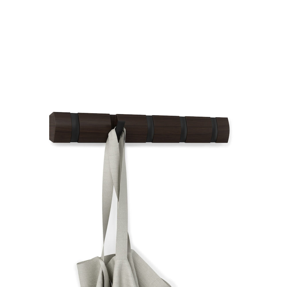 Flip 5 Hook Black/Walnut