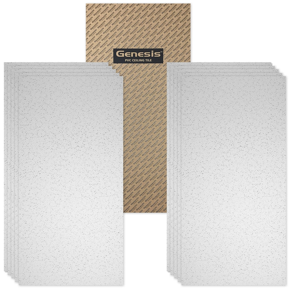 Panneau de plafond professionnel imprimé de 2 pi x 4 pi, carton de 10