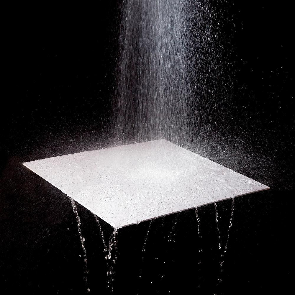 Panneau de plafond blanc Drifts de 2 pi x 2 pi, carton de 12