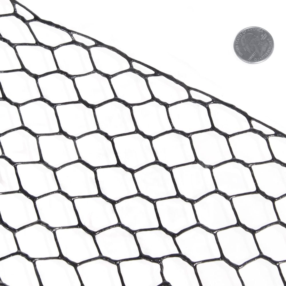 3/4 inch x 3 ft. x 150 ft. 19-Gauge Black PVC Coated Poultry Netting