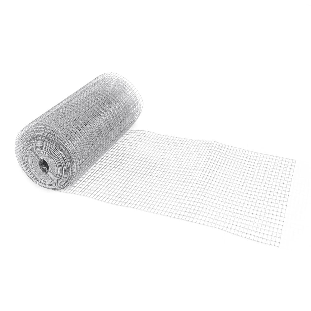 1 inch x 1/2 inch 2 ft. x 50 ft. 16-Gauge Galvanized Welded Fence