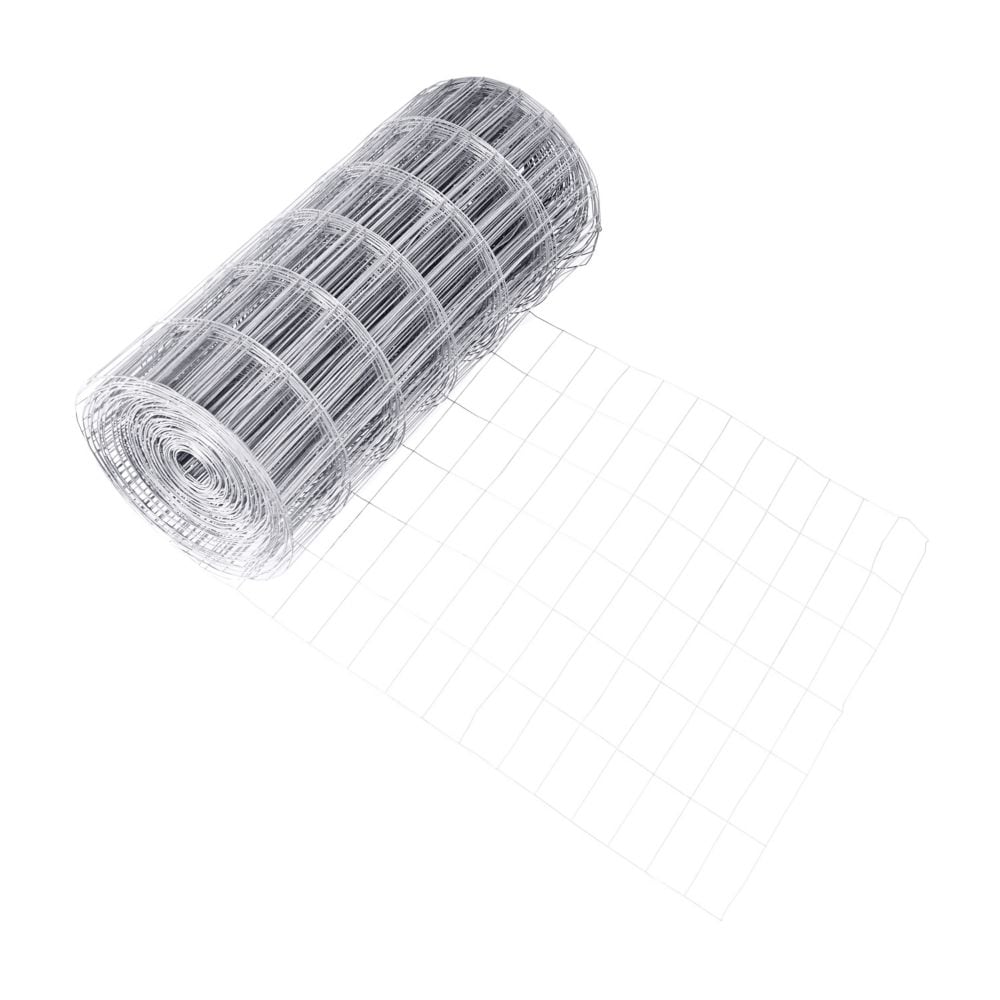 2 inch x 4 inch 2 ft. x 100 ft. 16-Gauge Galvanized Welded Fence