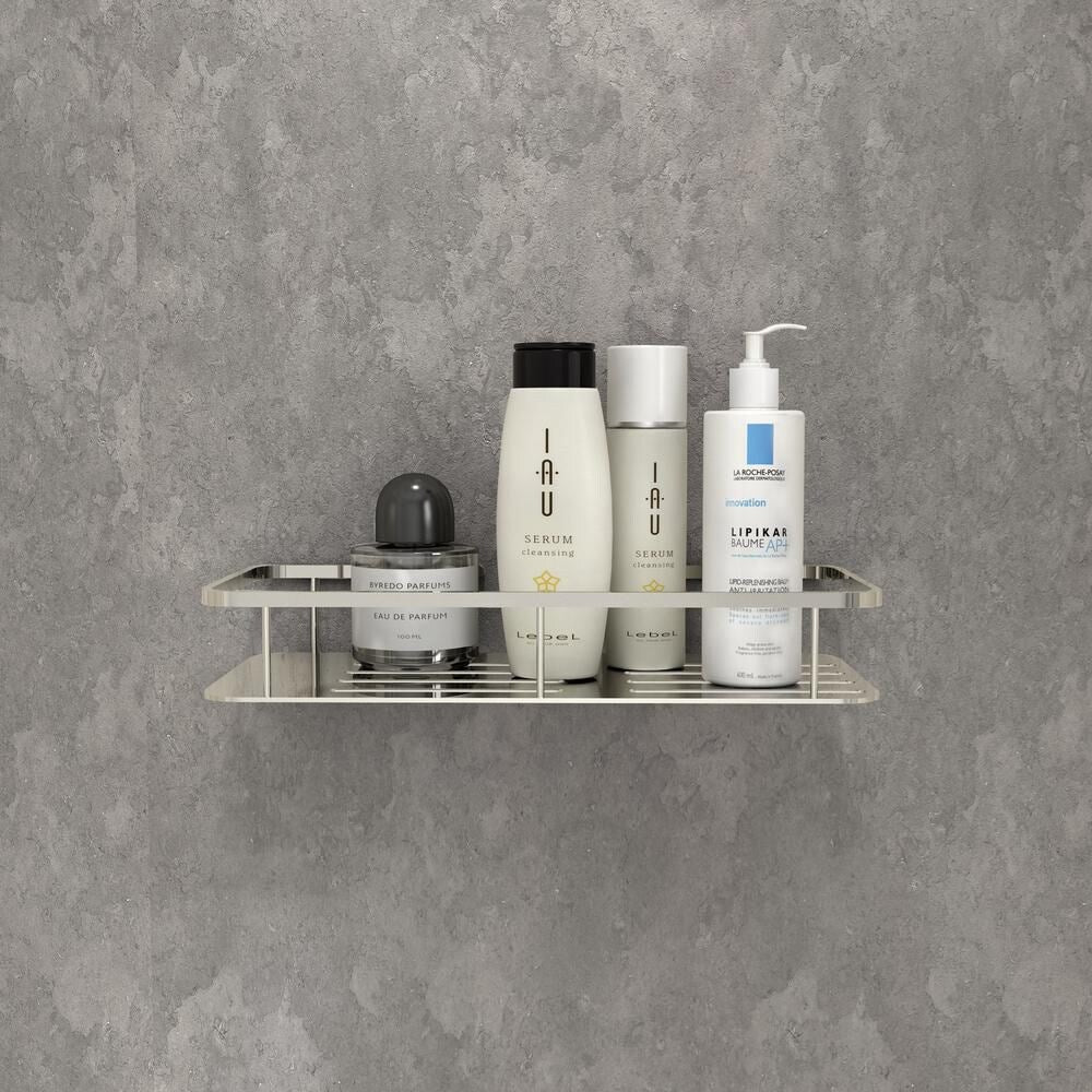 Mur de douche en alcôve collé en 4 pièces Passage, 32 pouces x 60 pouces x 72 pouces, en béton gris