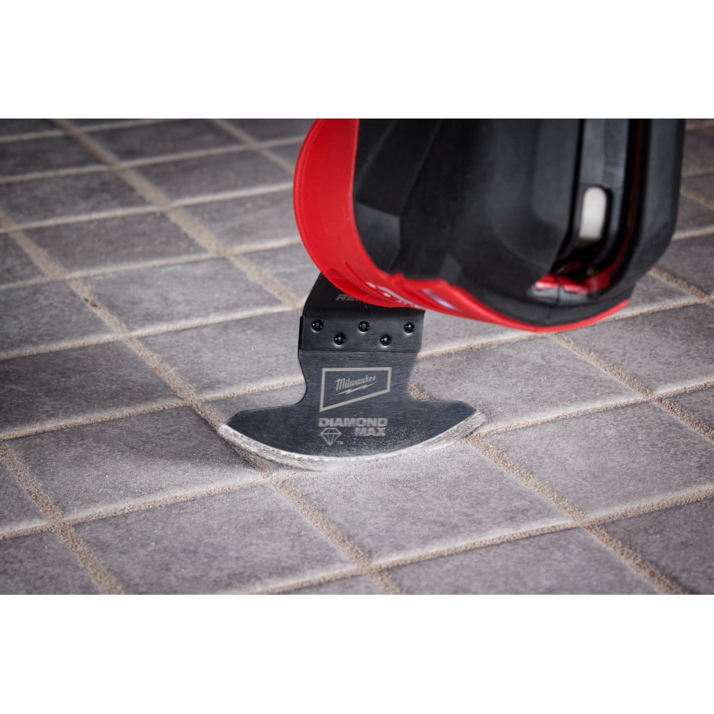 MILWAUKEE OPEN-LOK DIAMOND MAX Diamond Grit Grout Removal Multi-Tool Blade
