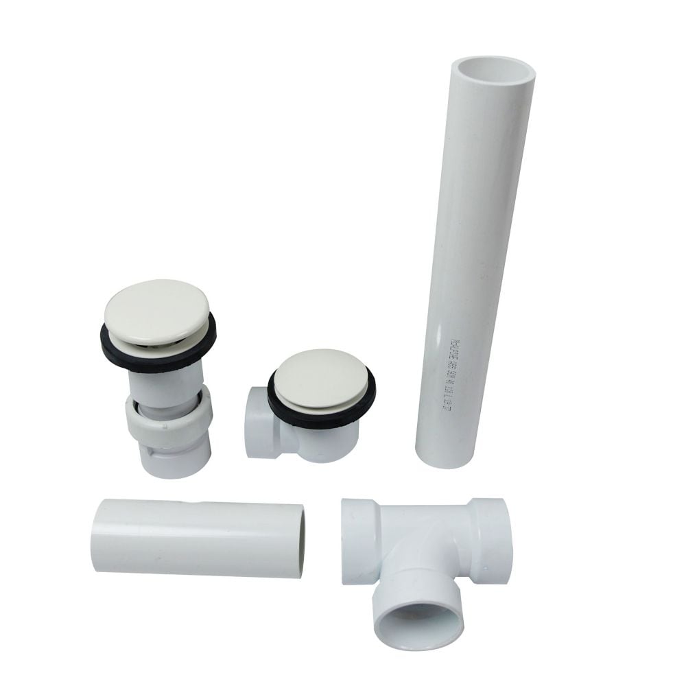 BRAVO Kit de vidange et trop-plein en blanc