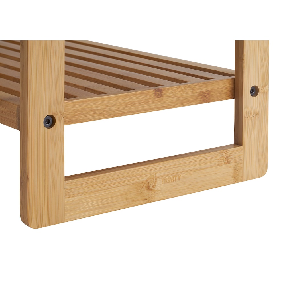 Bamboo Shoe Rack - (2 Pack)