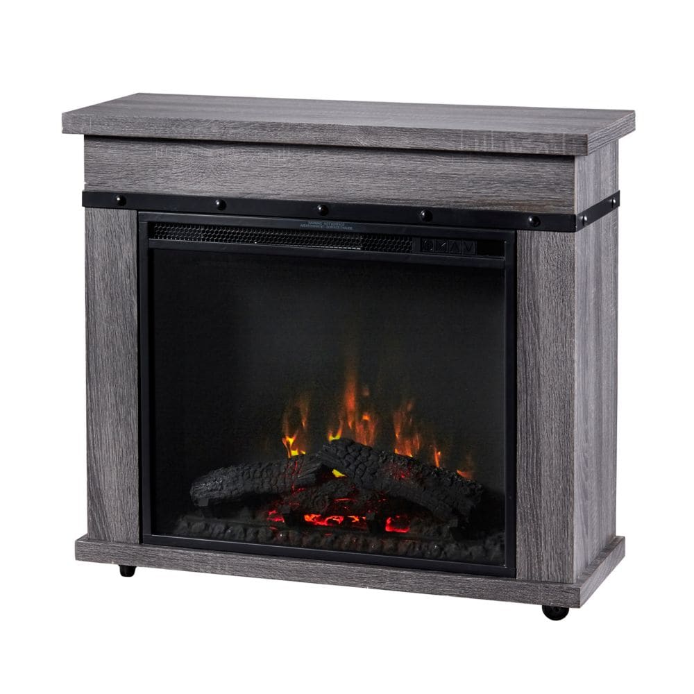 Dimplex Morgan Electric Fireplace Mantel, Charcoal Oak
