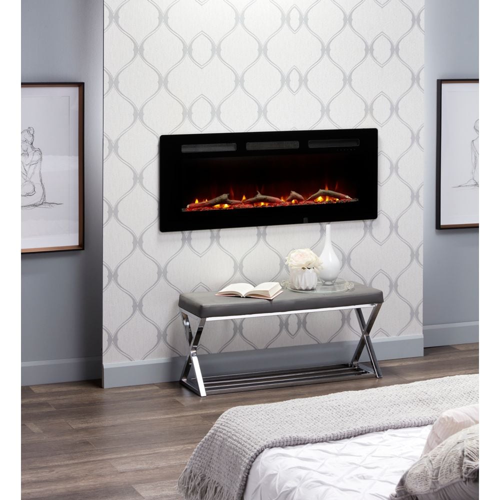 Dimplex Sierra 48" Wall/Built-In Linear Fireplace