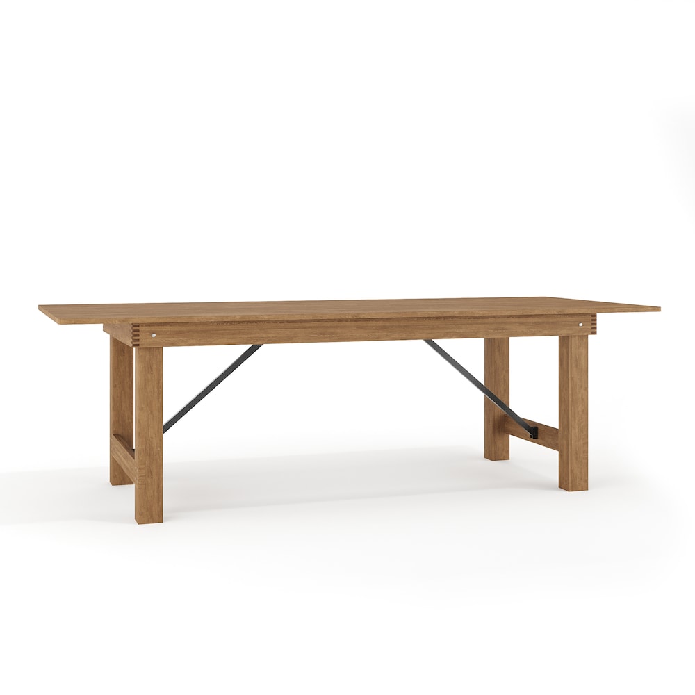 8'x40" Folding Farm Table