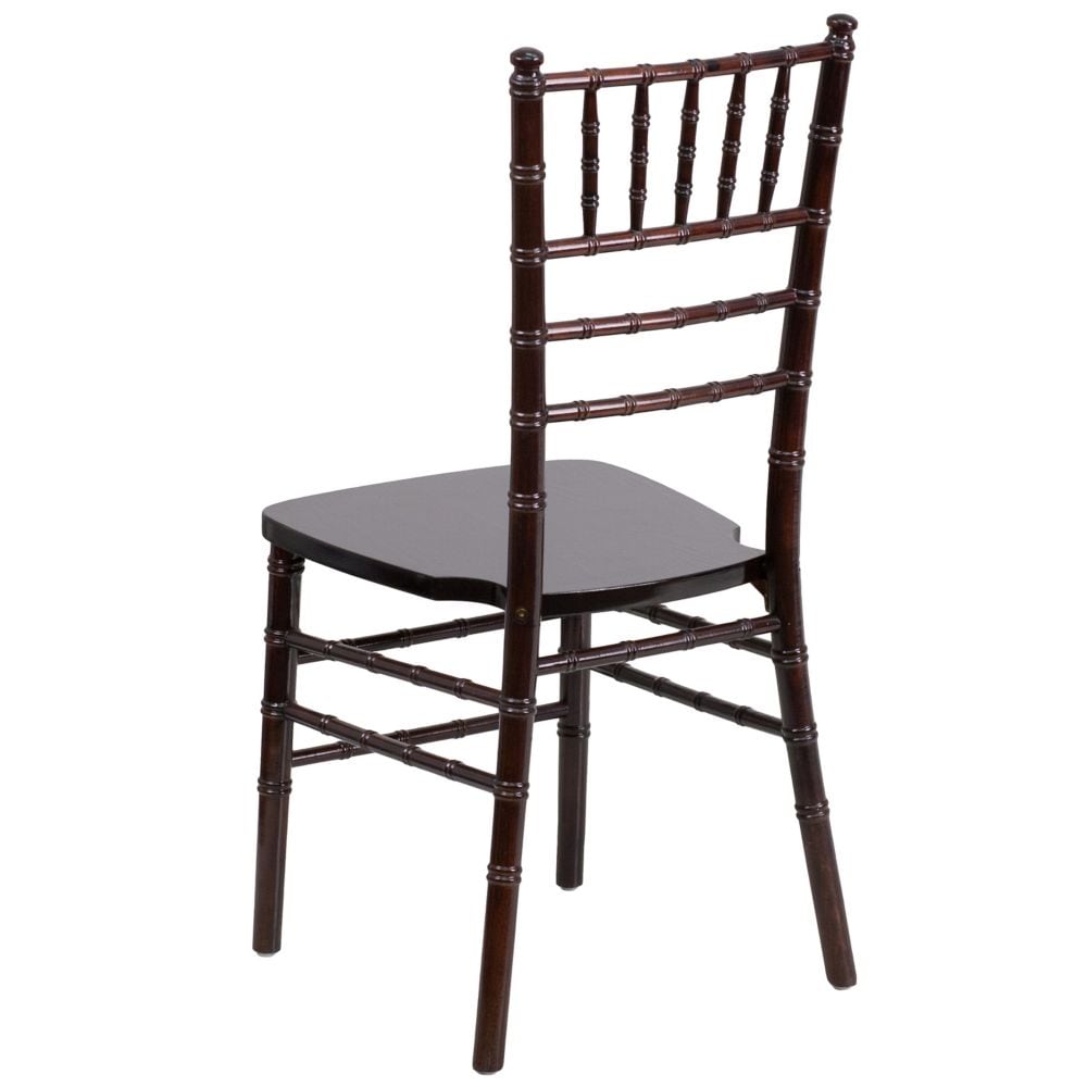 Chaise Chiavari en bois de noyer