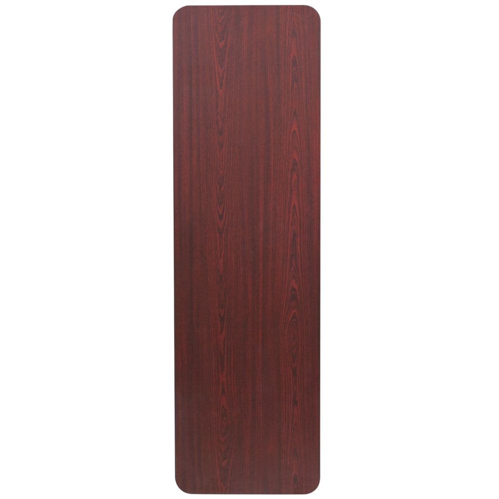 18x60 Mahogany Training Table