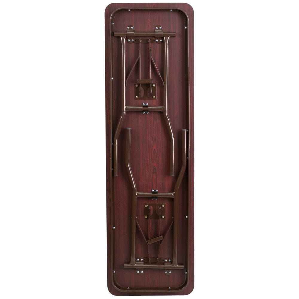 18x60 Mahogany Training Table