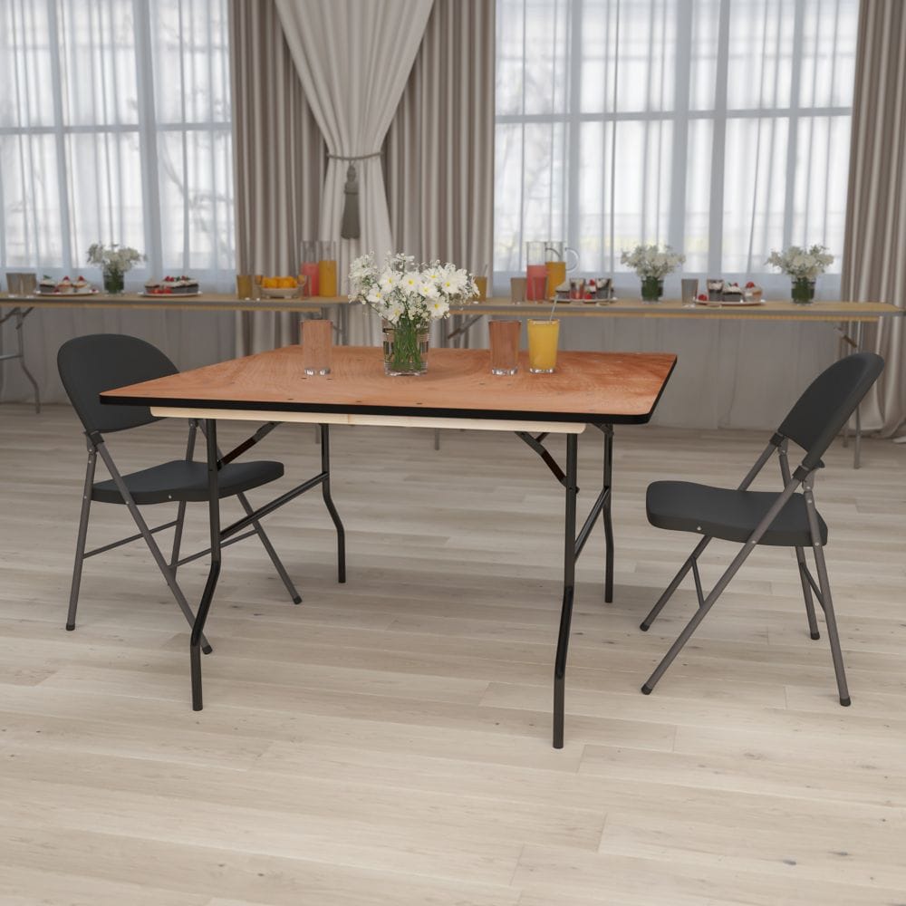 Table pliante en bois 48SQ