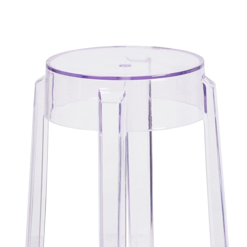 25.75"H Transparent Stool