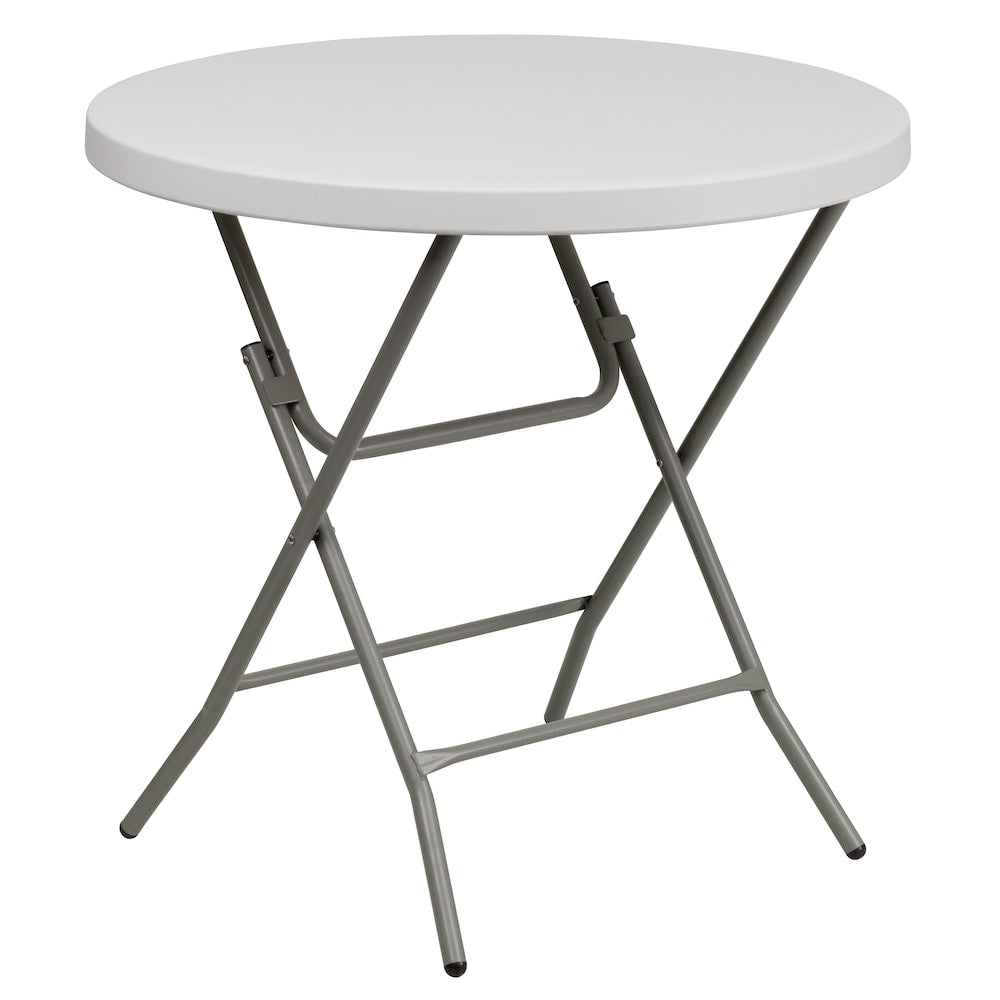 32RD White Plastic Fold Table