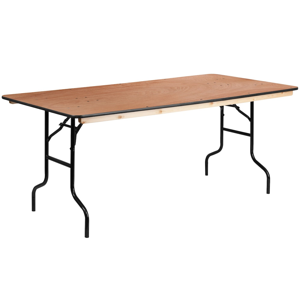 30x72 Wood Fold Table