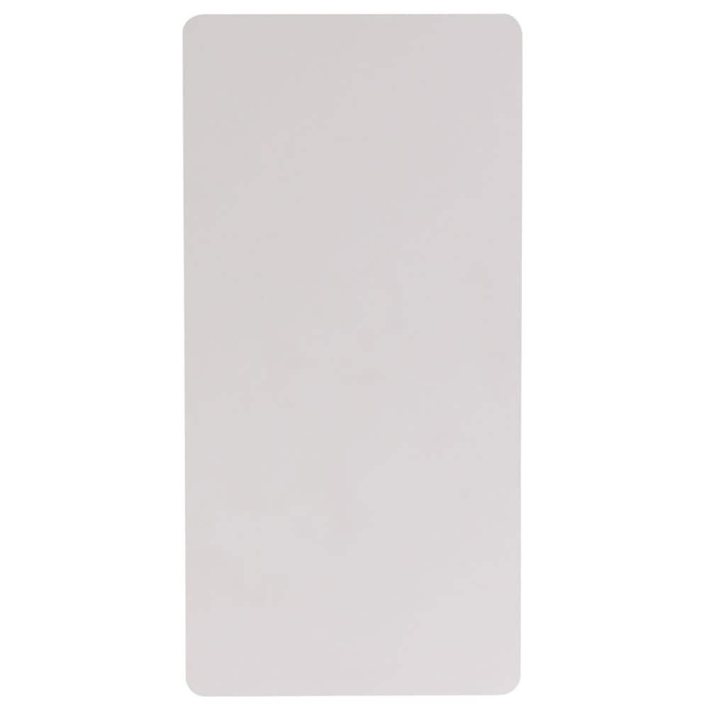 24x48 White Plastic Fold Table