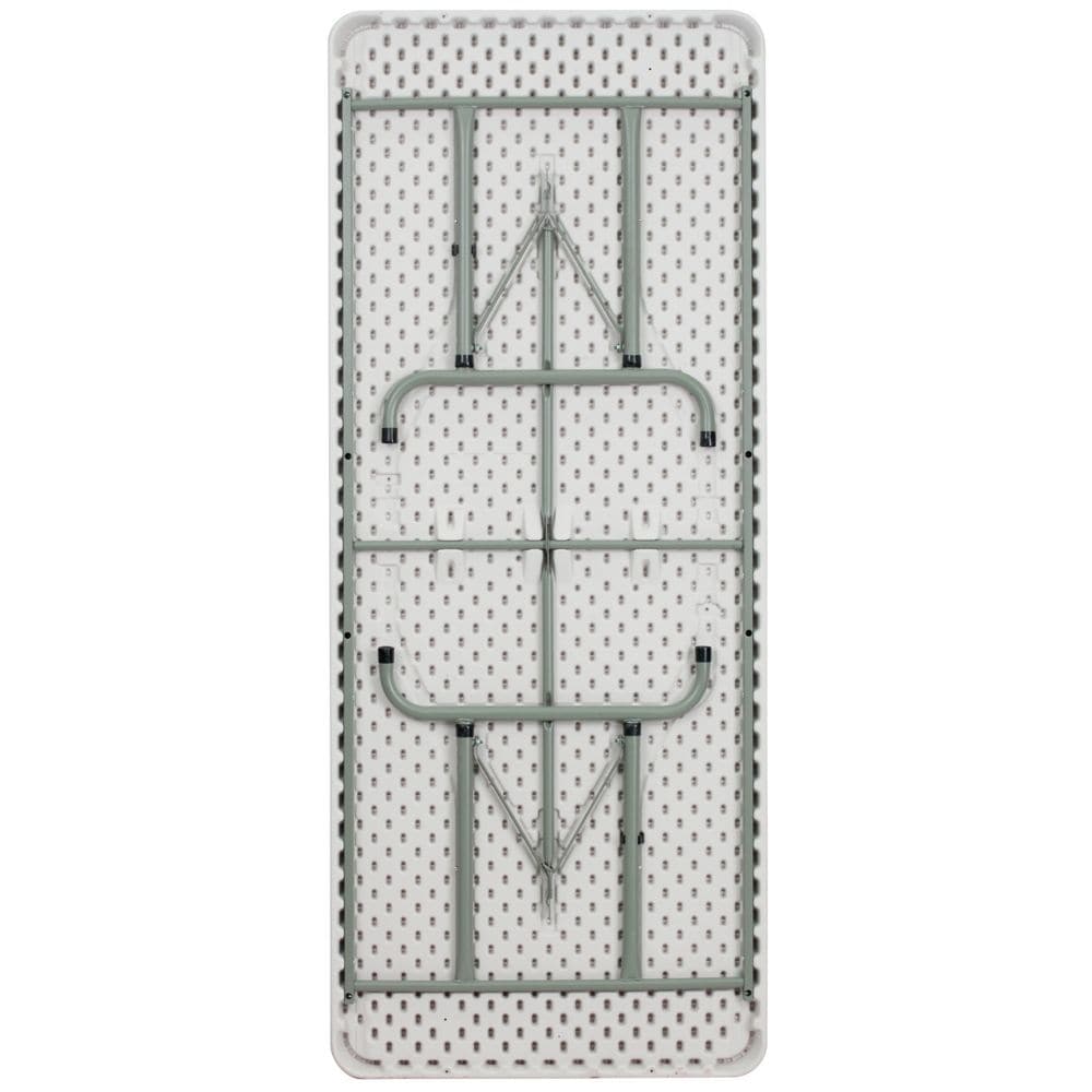 30x72 White Plastic Fold Table