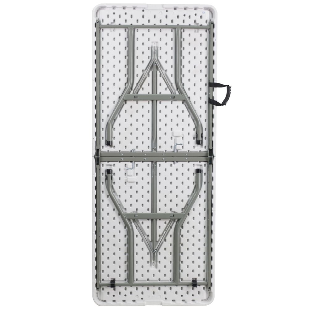30x72 White Plastic Fold Table