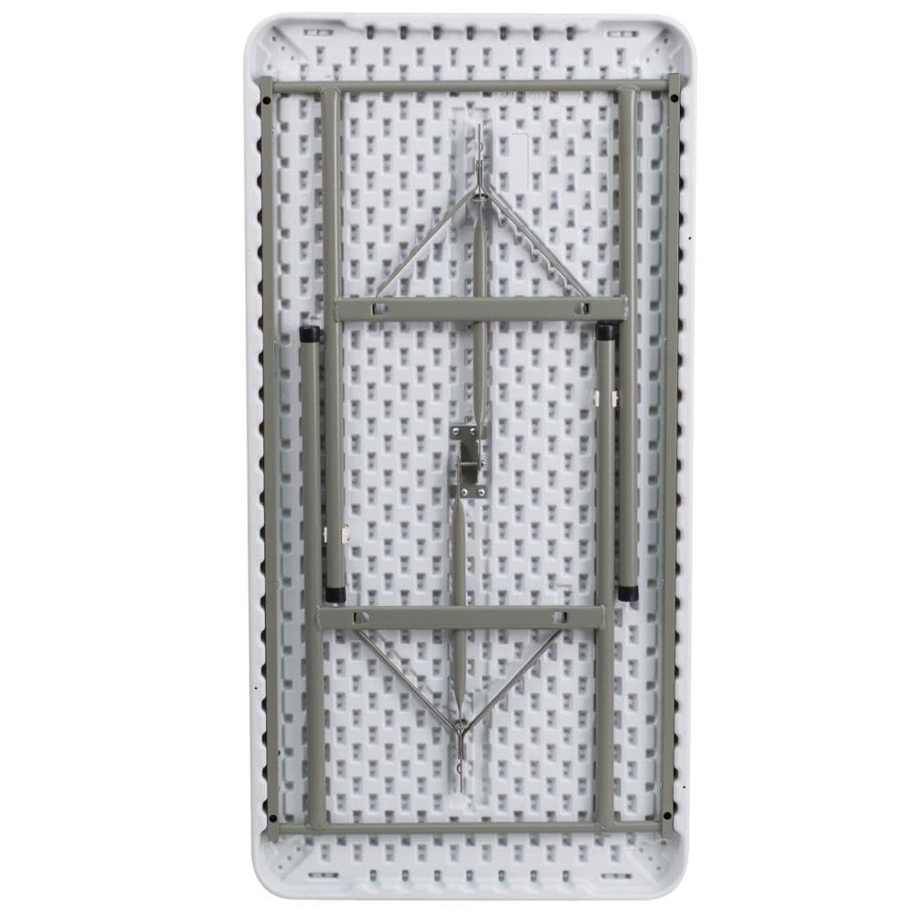 24x48 White Plastic Fold Table