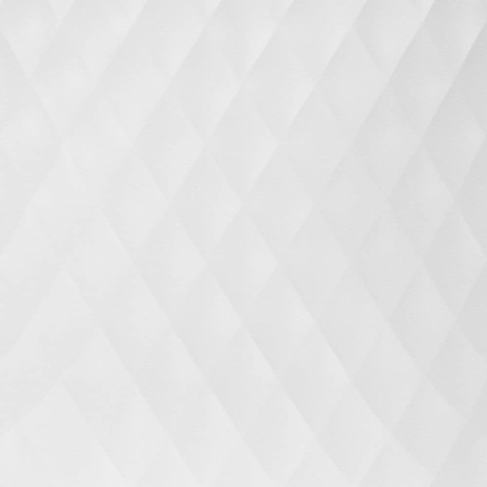 Chaise empilable en plastique blanc