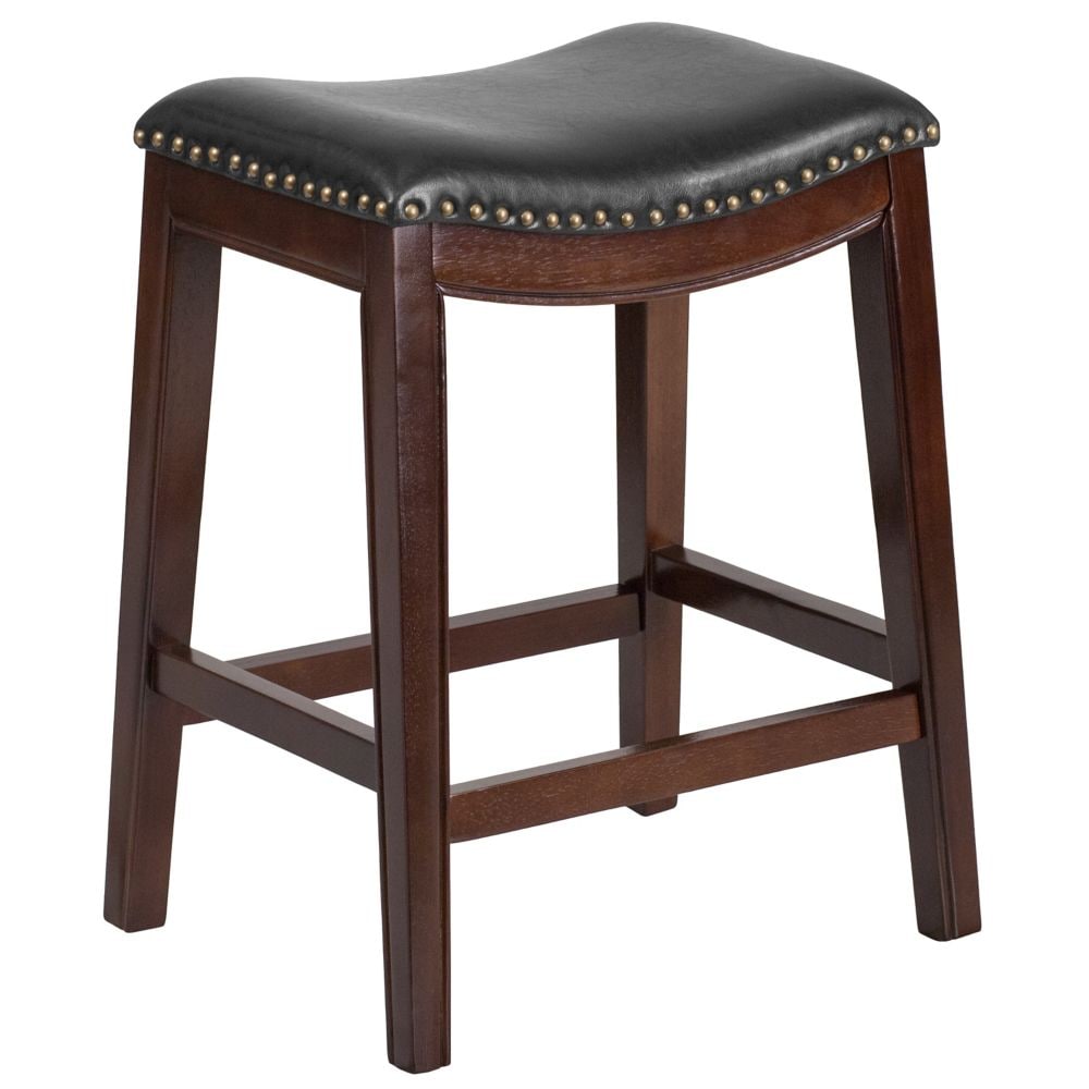 26" No Back Cappuccino Stool