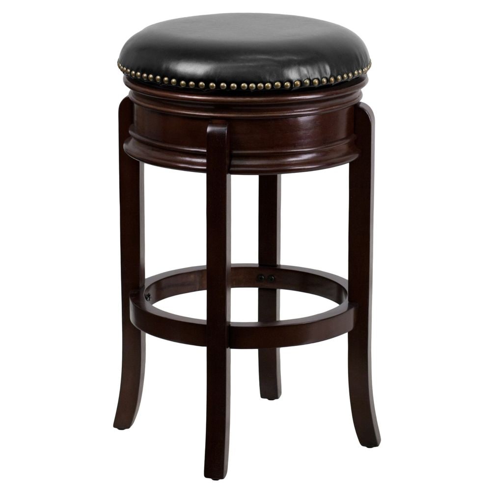 29" No Back Cappuccino Stool