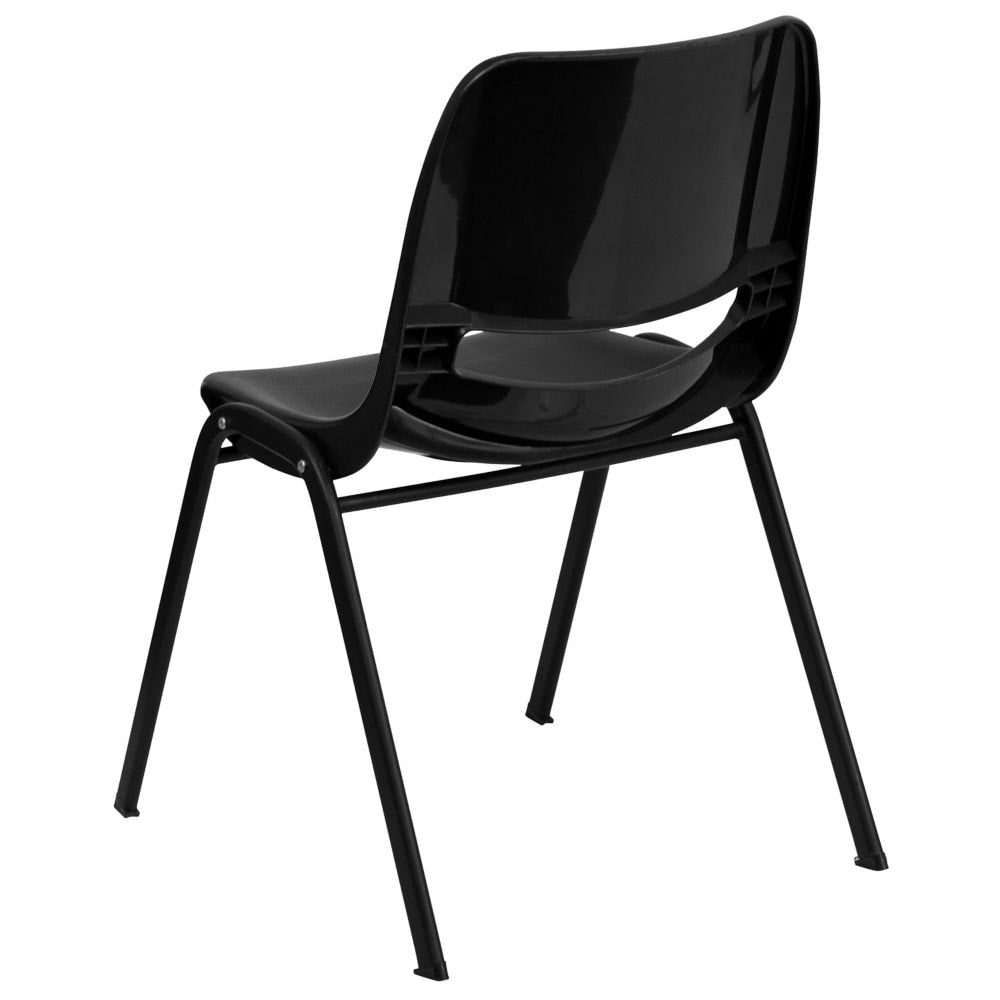 Black Stack Chair-Black Frame