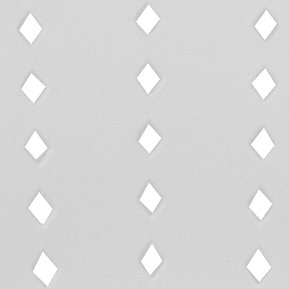 Chaise empilable en plastique blanc