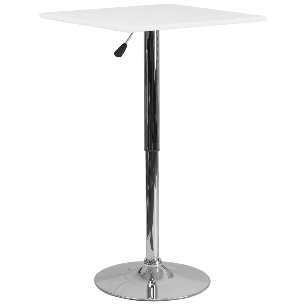 Table carrée réglable en bois