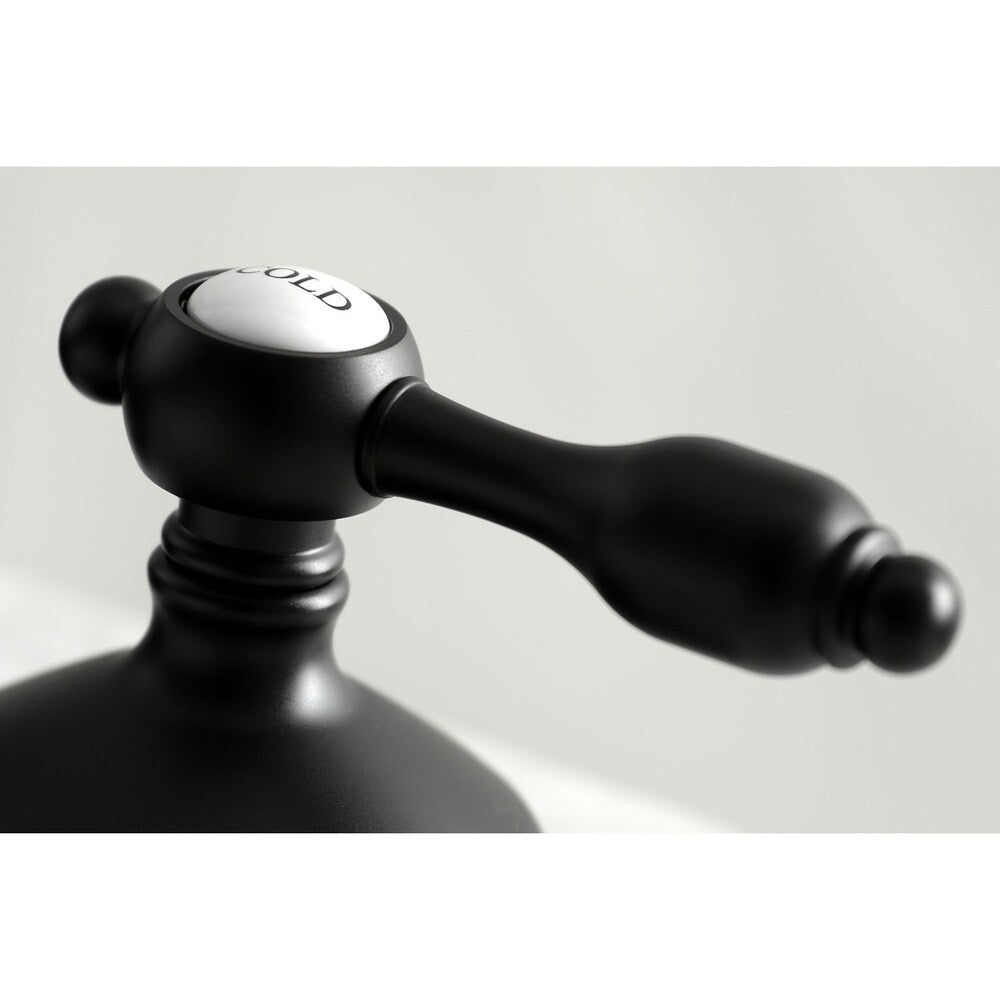 Classic 8 in. Widespread 2-Handle Bathroom Faucet in Matte Black