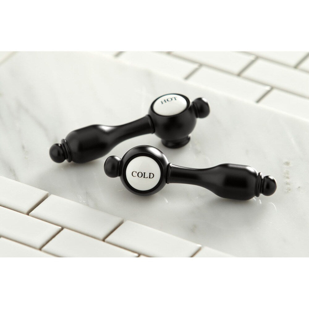 Classic 8 in. Widespread 2-Handle Bathroom Faucet in Matte Black