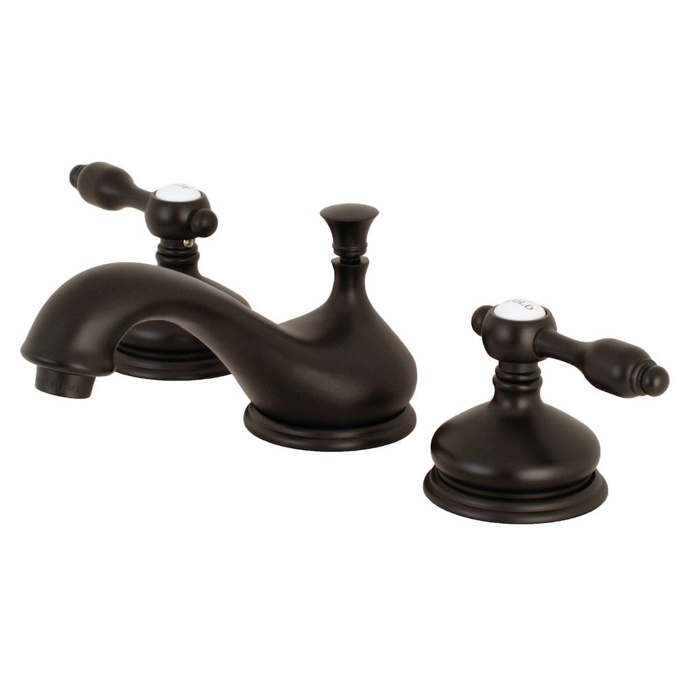 Classic 8 in. Widespread 2-Handle Bathroom Faucet in Matte Black