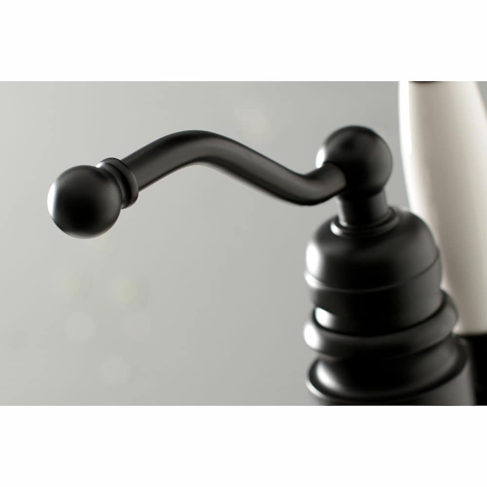 Robinet de baignoire à poignée unique avec douchette à main en noir mat