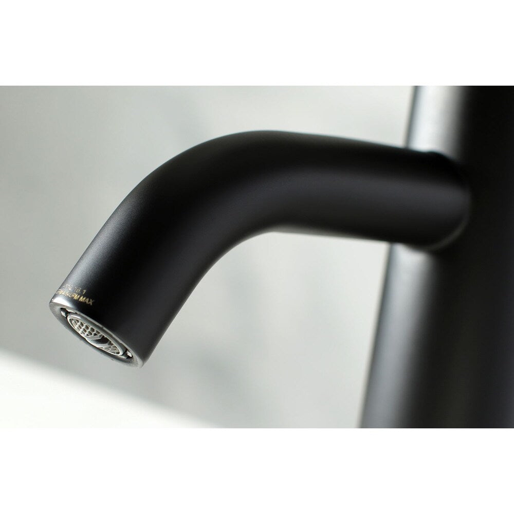 Single Hole Single-Handle Bathroom Faucet in Matte Black