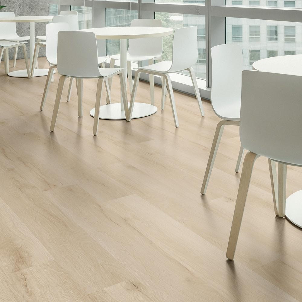 Dusk Cherry 7mm x 8.7 in. W x 47.6 in. L 22MIL Click Lock Waterproof Luxury Vinyl Plank Flooring (20.06 sq.ft./case)