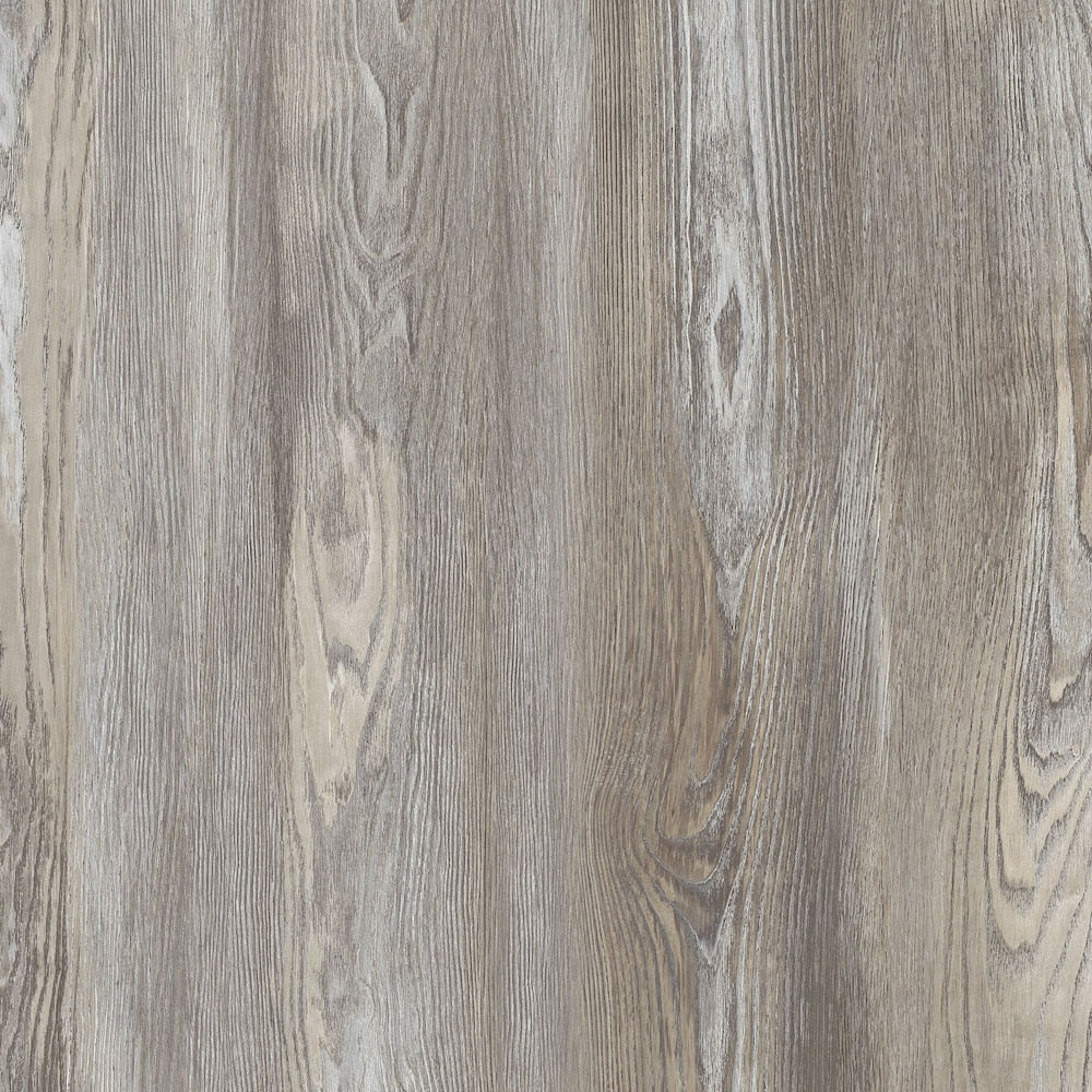 Plancher de vinyle de luxe imperméable à encliquetage Click Lock de 7 mm x 8,7 po de largeur x 47,6 po de longueur, 6 MIL, couleur argile (20,06 pi2/caisse)