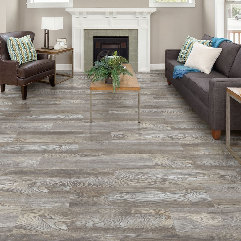 Clay 7mm x 8.7 in. W x 47.6 in. L 6MIL Click Lock Waterproof Luxury Vinyl Plank Flooring (20.06 sq.ft./case)