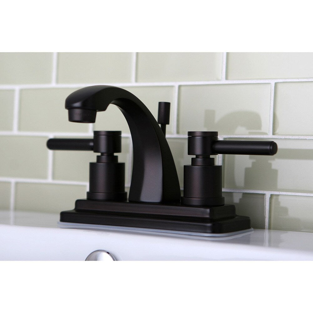 4 in. Centerset 2-Handle Bathroom Faucet in Oil Rubbed Bronze