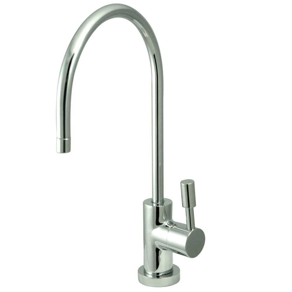 Robinet de filtration d'eau potable de remplacement en chrome pour systèmes de filtration