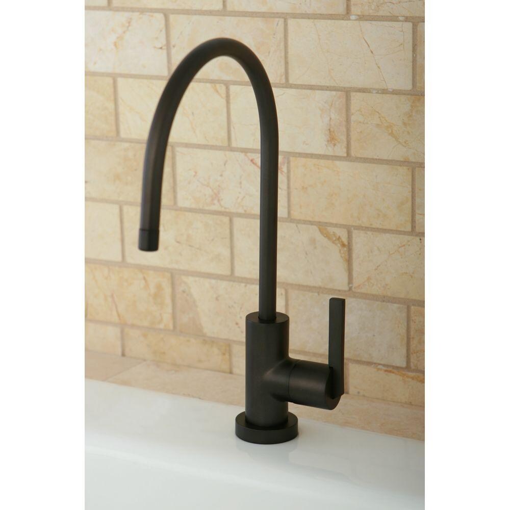 Robinet de filtration d'eau potable de remplacement en bronze huilé pour systèmes de filtration
