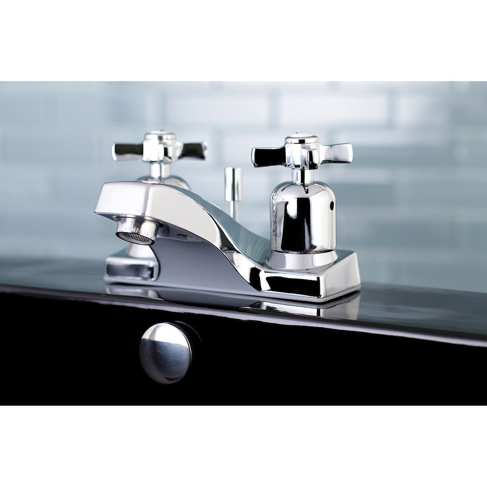 Millennium 4 in. Centerset 2-Handle Bathroom Faucet in Polished Chrome