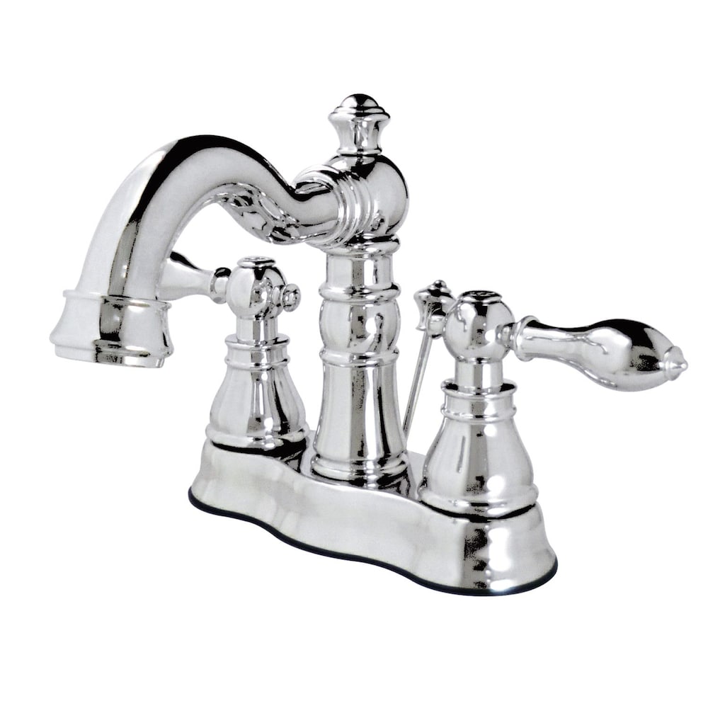 Robinet de salle de bain à 2 poignées central de 4 po American Classic en chrome