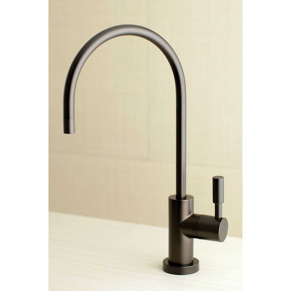 Modern Drinking Water Reverse Osmosis Single-Handle Filtration Faucet in Oil Rubbed Bronze