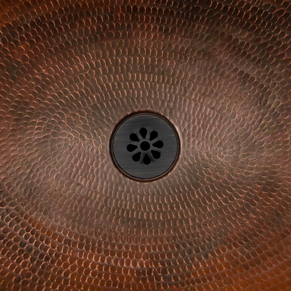 1.5 in. Non-Overflow Grid Bathroom Sink Drain in Oil Rubbed Bronze