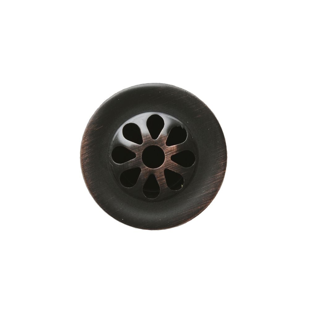 1.5 in. Non-Overflow Grid Bathroom Sink Drain in Oil Rubbed Bronze