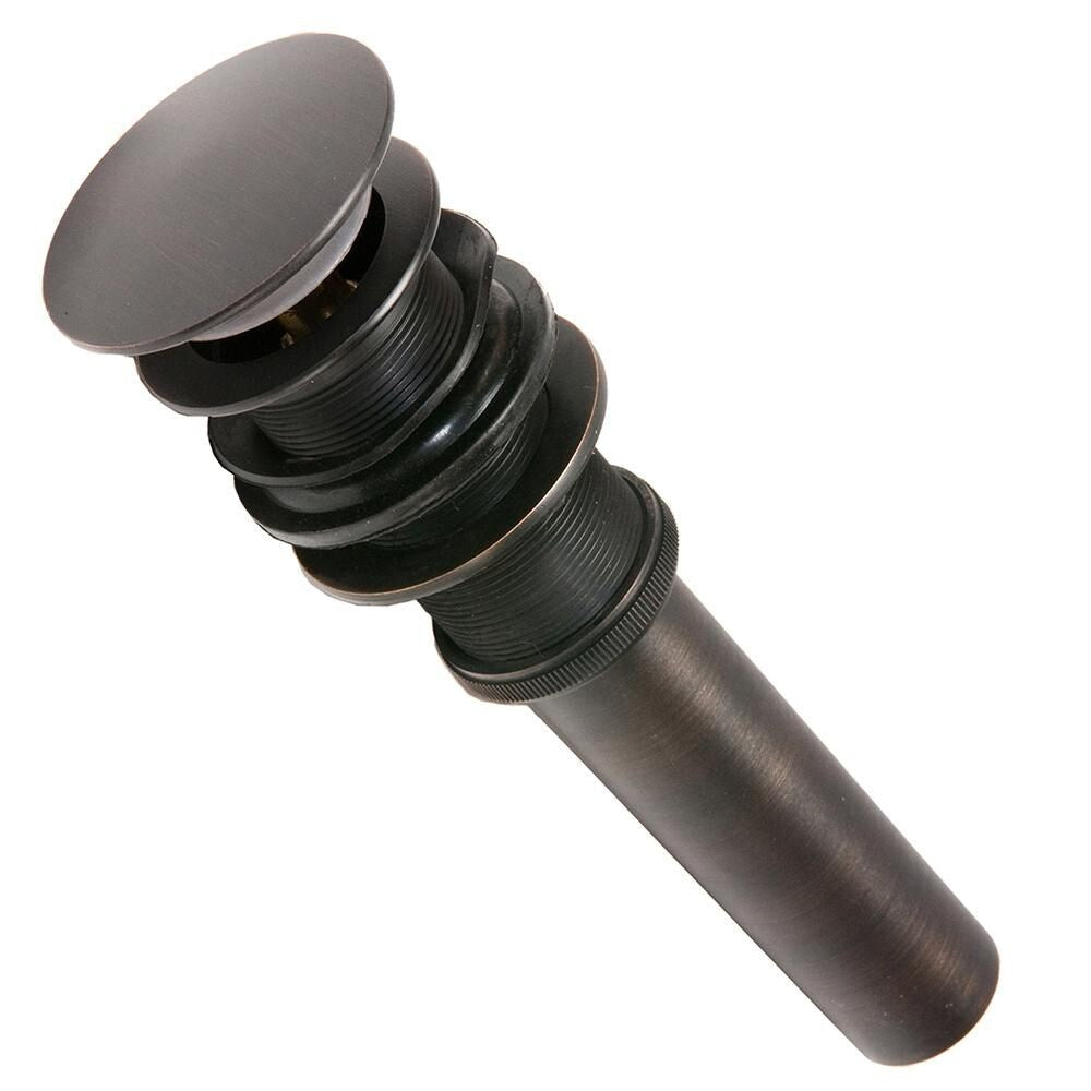 1.5 in. Non-Overflow Pop-up Bathroom Sink Drain in Oil Rubbed Bronze