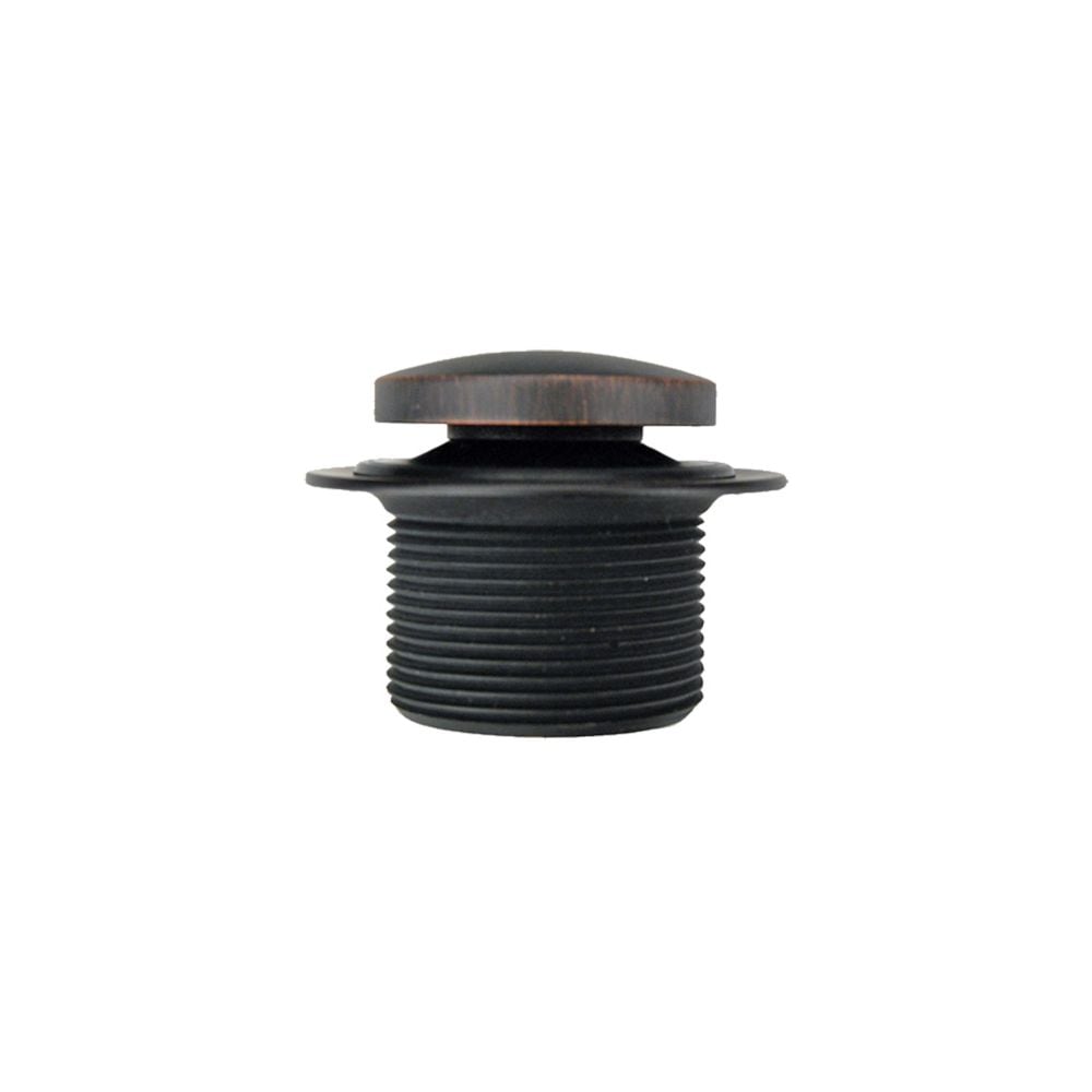 Tub Drain Trim and Single-Hole Overflow Cover for Bath Tubs in Oil Rubbed Bronze