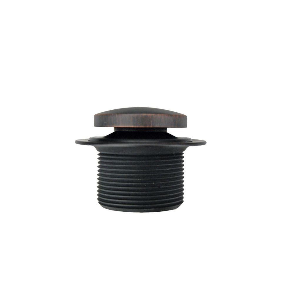 Tub Drain Trim and Two-Hole Overflow Cover for Bath Tubs in Oil Rubbed Bronze