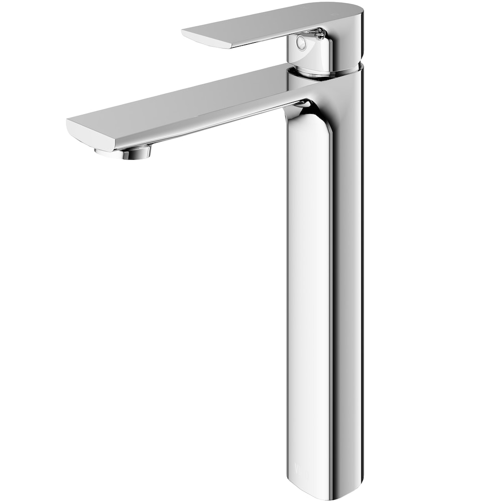 Robinet de salle de bain à poignée unique à trou unique Norfolk en chrome